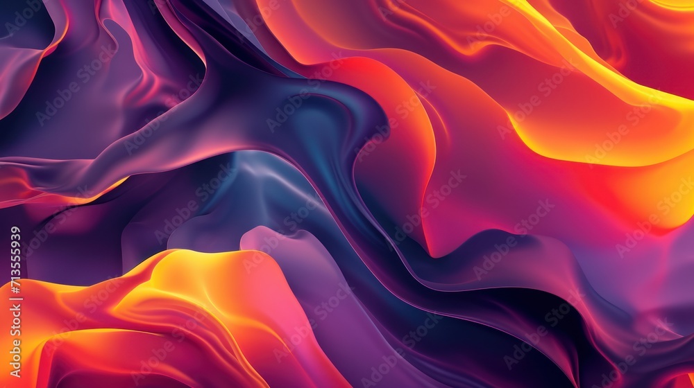 Obraz premium Colorful Close-Up of Cell Phone