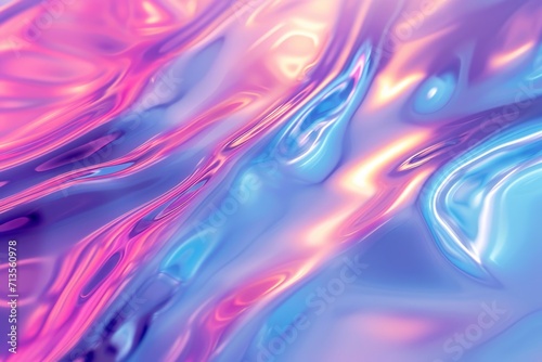 Swirling hues of blue and pink in a mesmerizing gradient