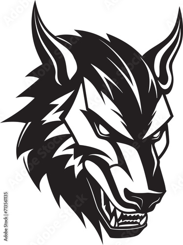 Elite Enforcer Mascot Logo for Lancer Soldier Crimson Lance Vector Lancer Soldier Icon