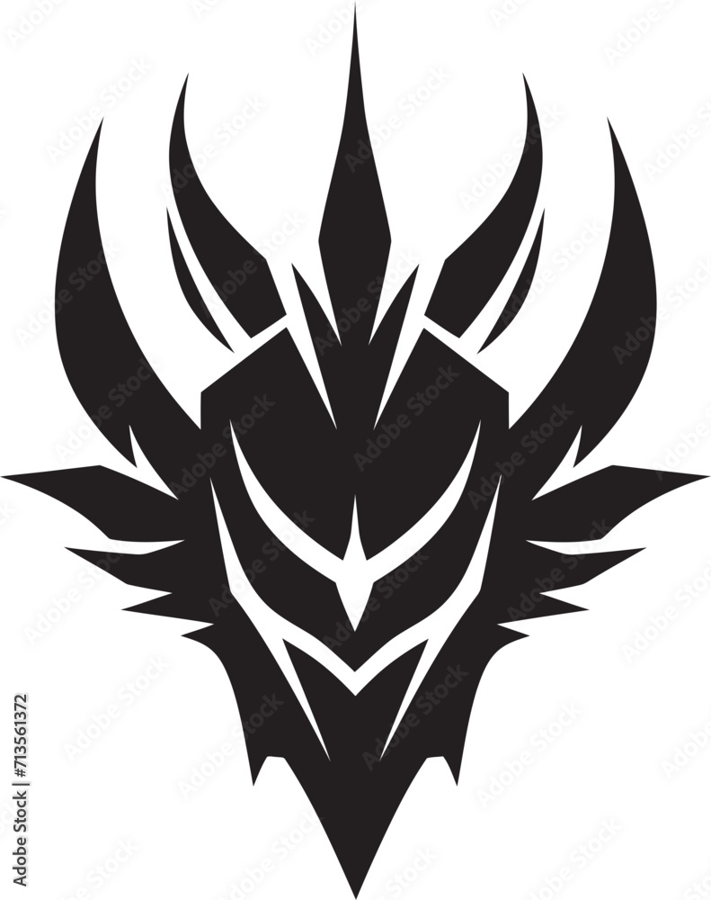 Tactical Titan Lancer Soldier Vector Emblem Elite Enforcer Mascot Logo of Lancer Soldier