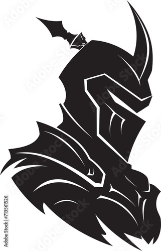 Vanguard Victory Vector Emblem for Lancer Soldier Crimson Lance Mascot Icon of Lancer Soldier