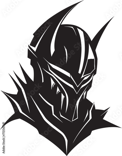 Tactical Titan Vector Design of Lancer Soldier Emblem Elite Enforcer Mascot Logo for Lancer Soldier