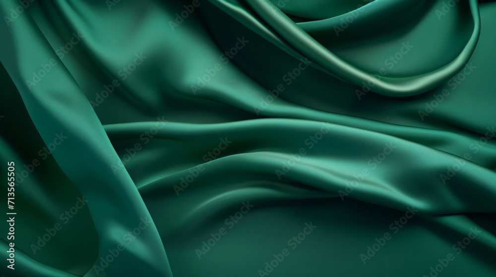 Dark green silk satin background, silk, satin, fabric, textile, texture, material, red, cloth, smooth, shiny, luxury, wave, velvet, pattern, decoration, soft, backdrop, drapery, backgrounds, valentine
