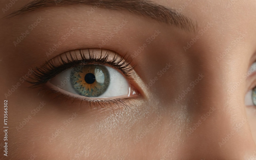 Beautiful eye closeup, photorealistic rendered image Beautiful eye closeup, photorealistic rendered image