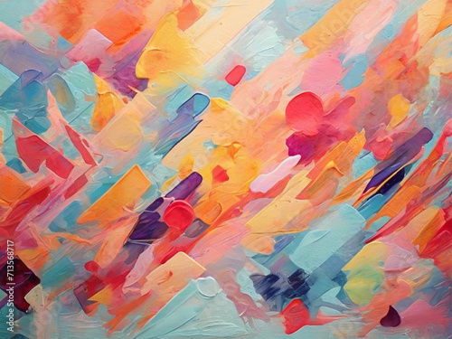 colorful abstract oil painting background
