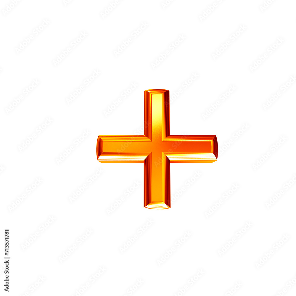 Fototapeta premium Redhead symbol with bevel