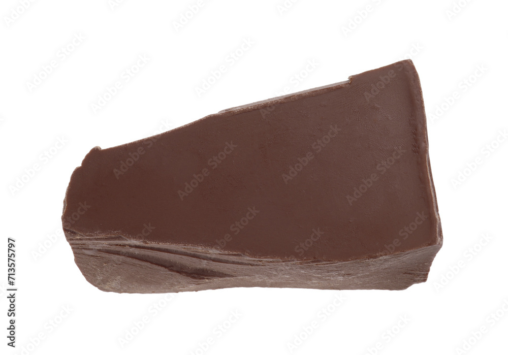 Piece of tasty milk chocolate isolated on white Piece of tasty milk chocolate isolated on white