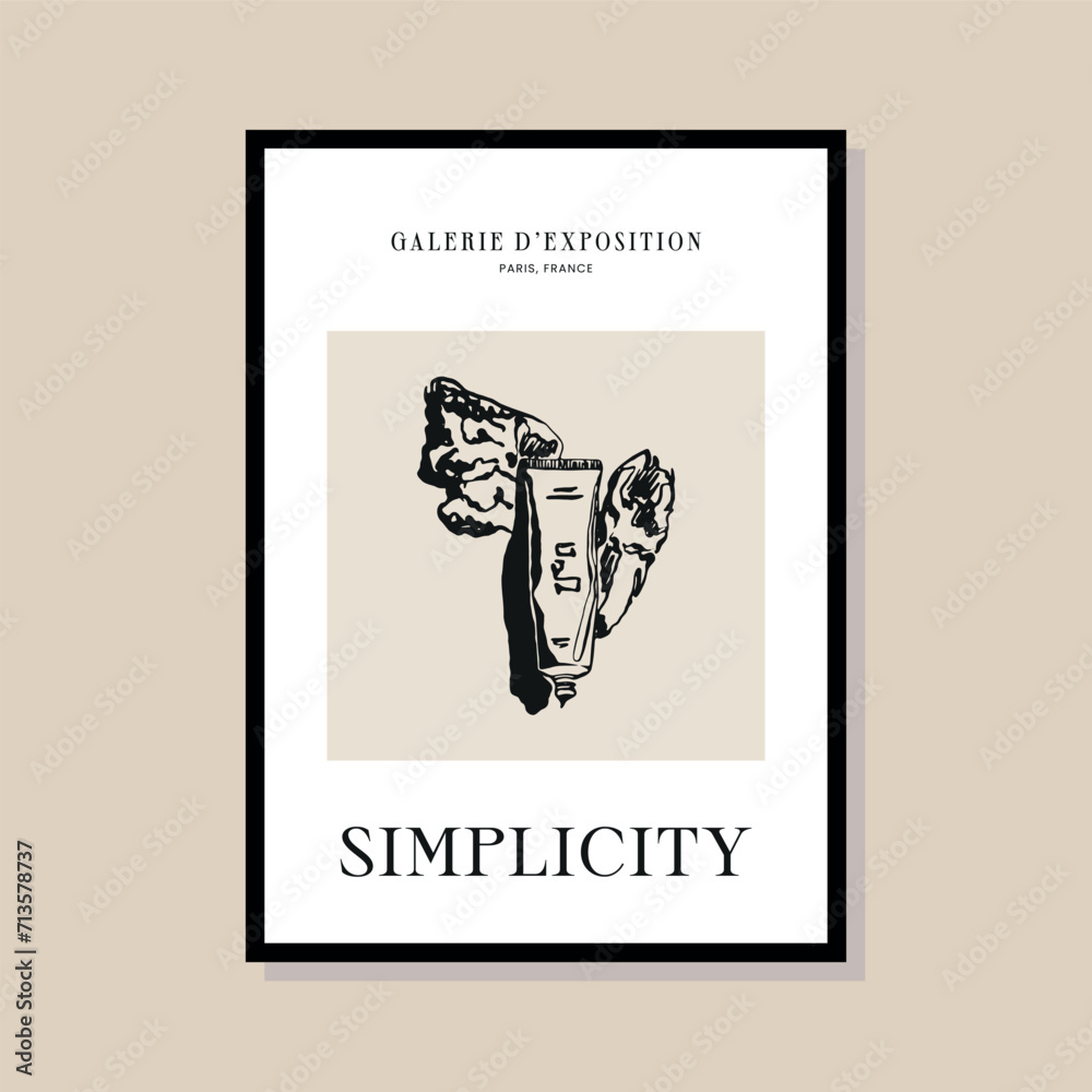 Abstract print poster design template. Hand drawn minimal design for wallpaper, wall decor, print, postcard, cover, template, banner. Abstract print poster design template. Hand drawn minimal design for wallpaper, wall decor, print, postcard, cover, template, banner.