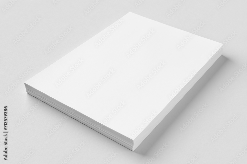 Cv, resume, letterhead, invoice mockup. Stack of A4 papers on a grey background. Cv, resume, letterhead, invoice mockup. Stack of A4 papers on a grey background.