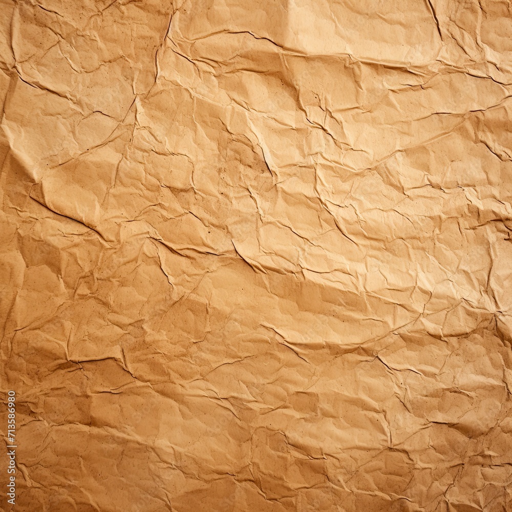 Brown recycled craft paper texture background. Abstract brown material old vintage page very crumpled. Brown recycled craft paper texture background. Abstract brown material old vintage page very crumpled.