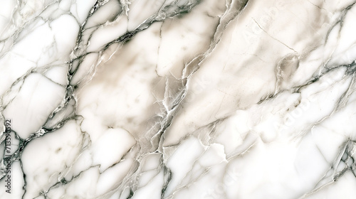 Marble texture. White marble with black and gray veins.