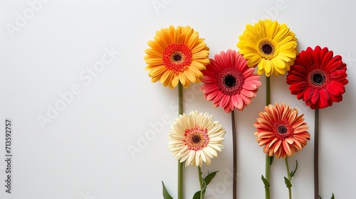 Colorful Flowers Adorning a Wall