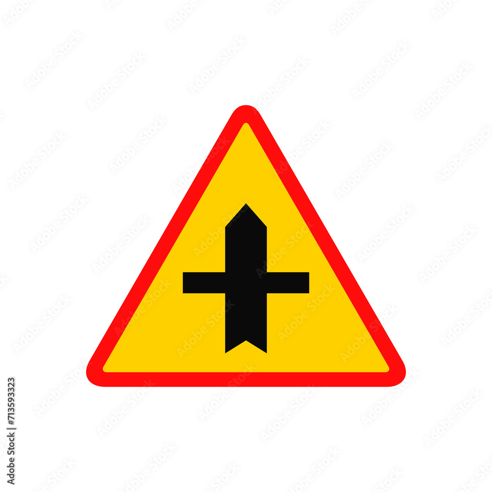 Crossroads road sign graphic design Crossroads road sign graphic design