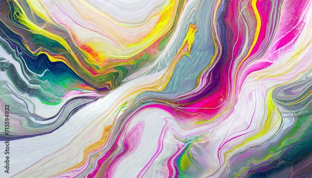 Abstract Colorful Marble Texture