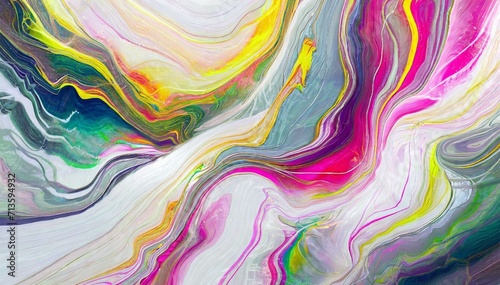 Abstract Colorful Marble Texture