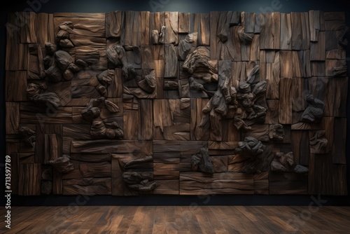 old wood walls style photo