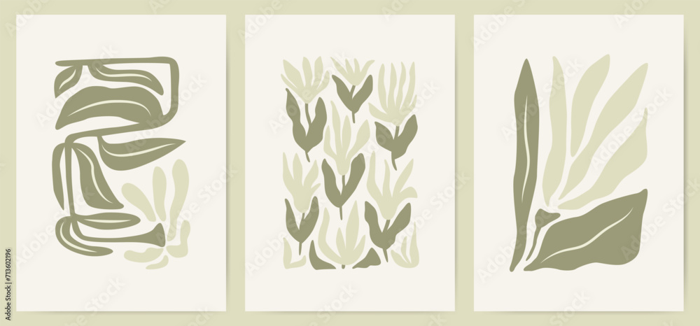 Abstract floral posters Abstract floral posters