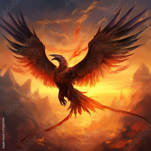 Phoenix: The Mythical Firebird © luckynicky25