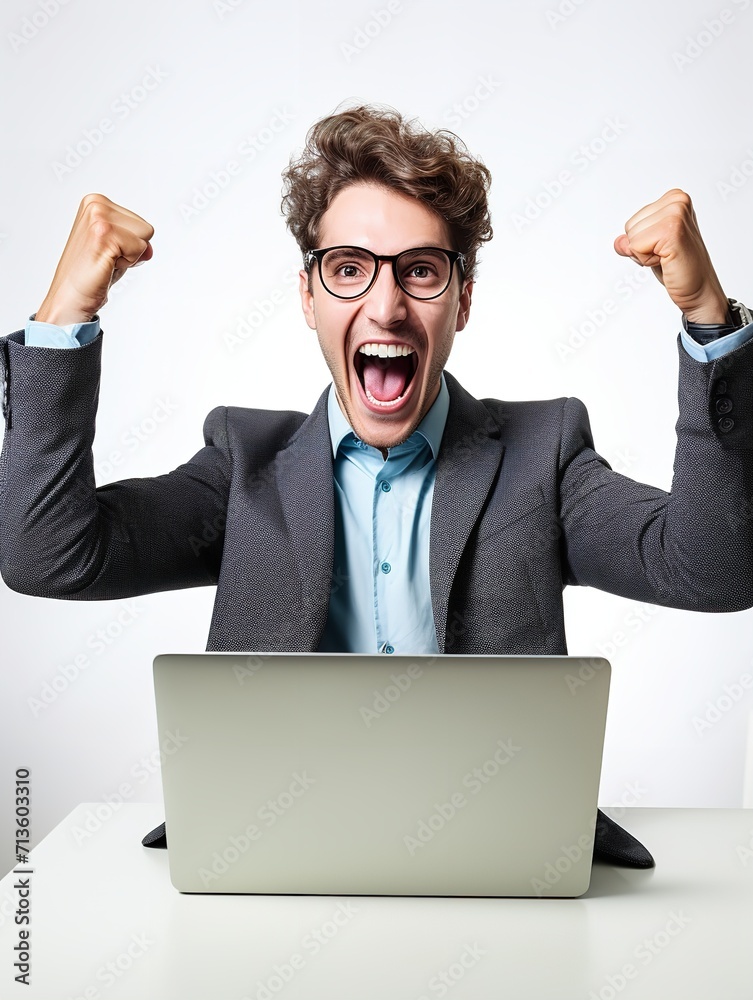 Focused Male Programmer Coding, AI Generated Focused Male Programmer Coding, AI Generated