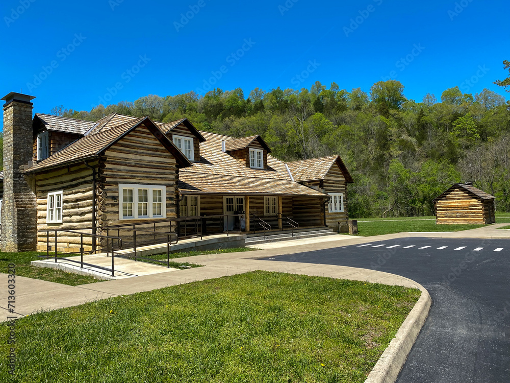 Lincoln Tavern was built on Lincoln Trail in Knob Creek, Kentucky in