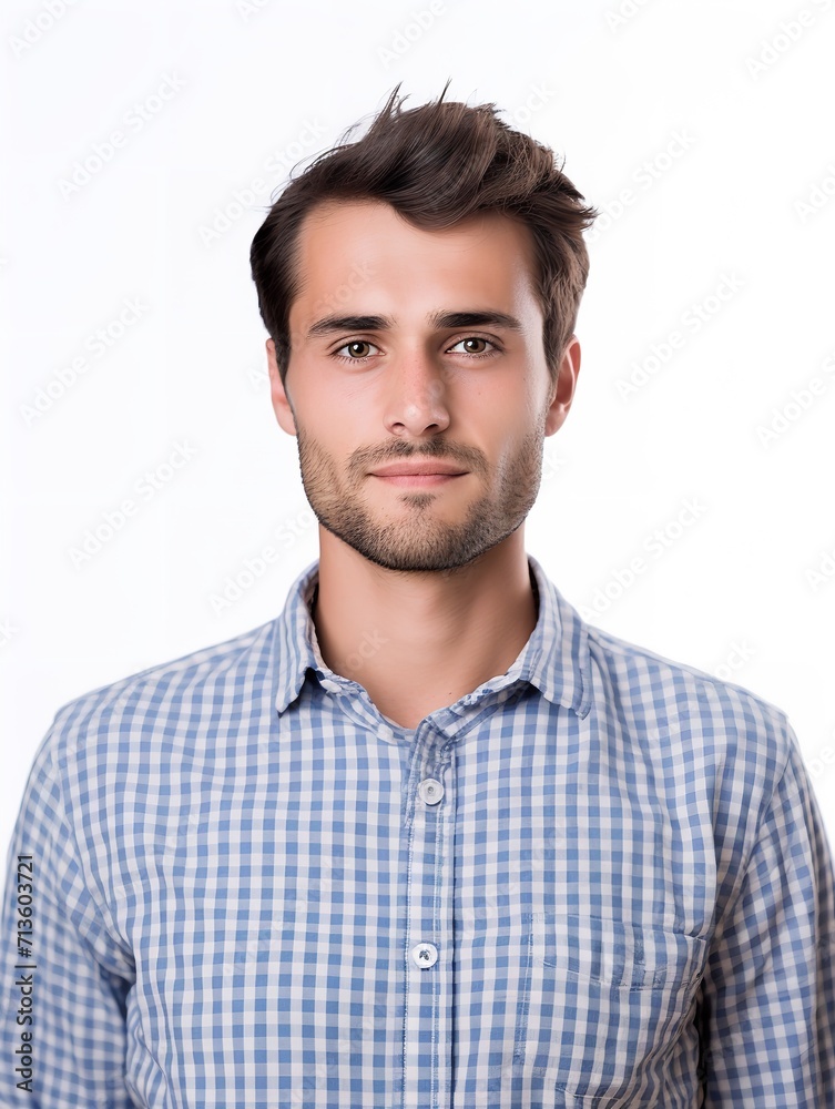 Fototapeta premium Focused Male Programmer Coding, AI Generated