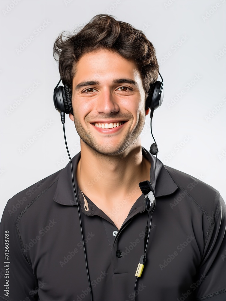 Focused Male Programmer Coding, AI Generated Focused Male Programmer Coding, AI Generated
