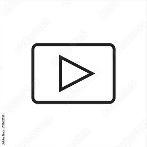 vidio vector icon line new Free Download vidio vector icon line new - GFXLoad
