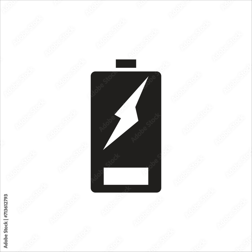 battery vector icon line template battery vector icon line template