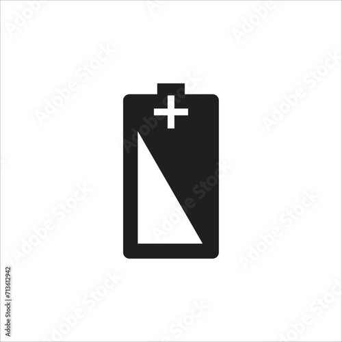 battery vector icon line template