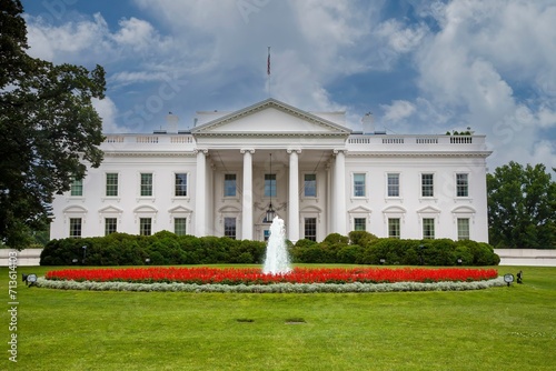 The White House. It is the official residence and workplace of the President of the United States. It has been the residence of every U.S. president since John Adams in 1800. photo