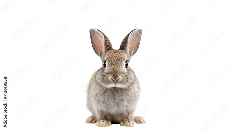 Rabbit isolated on a transparent background Rabbit isolated on a transparent background