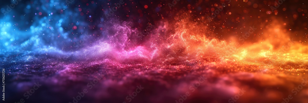 Abstract Color Gradient Banner Grainy Texture, Background Image, Background For Banner, HD