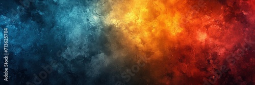 Abstract Color Gradient Background Grainy Orange, Background Image, Background For Banner, HD