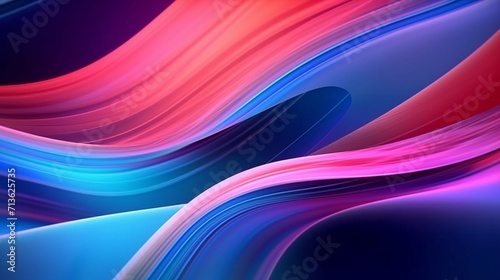 Abstract digital background featuring dynamic lines Ai Generative