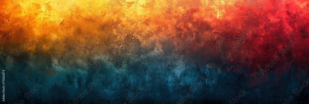 Abstract Grainy Gradient Background Teal Orange, Background Image, Background For Banner, HD
