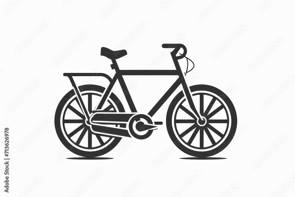 An iconic mode of transportation, the black and white bicycle wheel spins with determination, embodying the freedom and simplicity of cycling An iconic mode of transportation, the black and white bicycle wheel spins with determination, embodying the freedom and simplicity of cycling