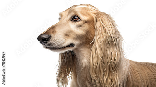 Wallpaper Mural Afghan hound dog isolated on a transparent background Torontodigital.ca