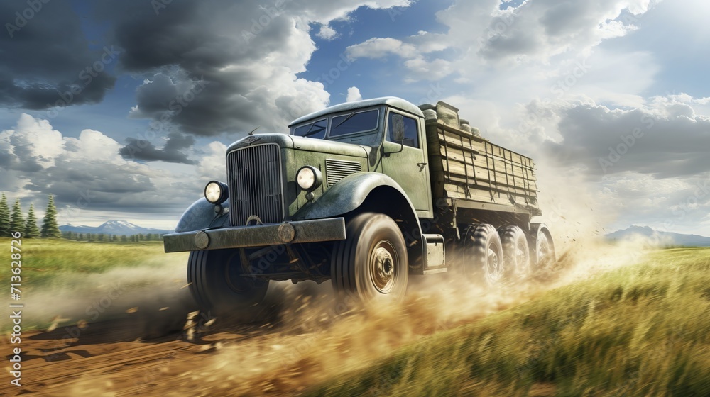 Trucking Along: The Backbone of Transportation Trucking Along: The Backbone of Transportation
