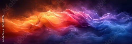 Dark Grainy Color Gradient Wave Background, Background Image, Background For Banner, HD