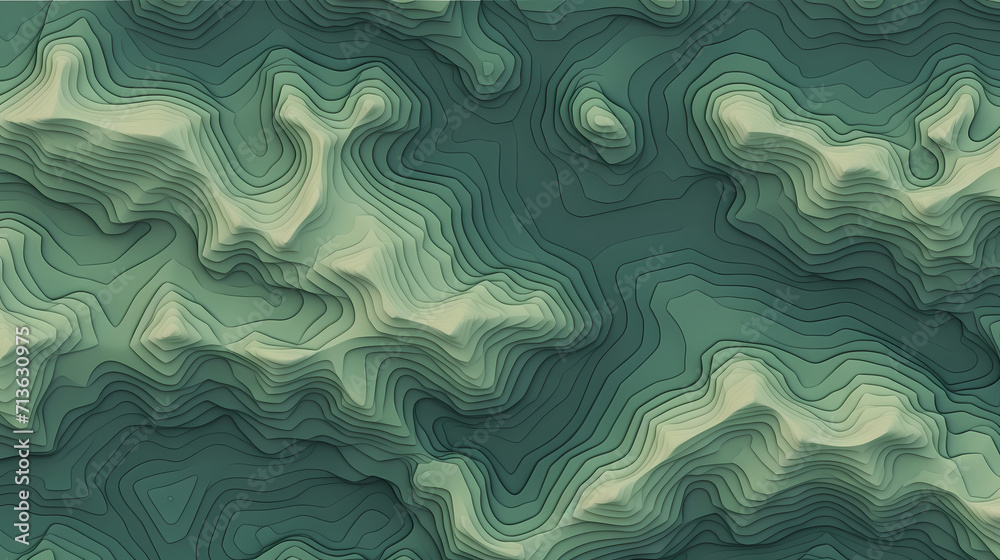 Obraz premium Abstract line art background, technological background