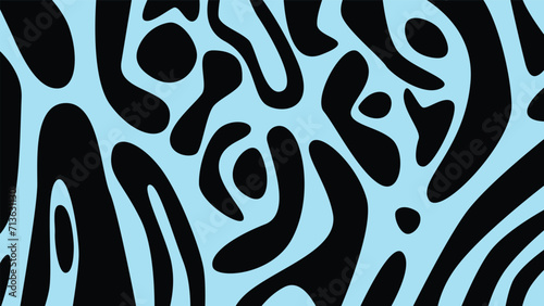 colorful black liquid background