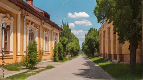 street in the old town