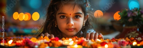 Little Girl Making Indian Flag Using, Background Image, Background For Banner, HD