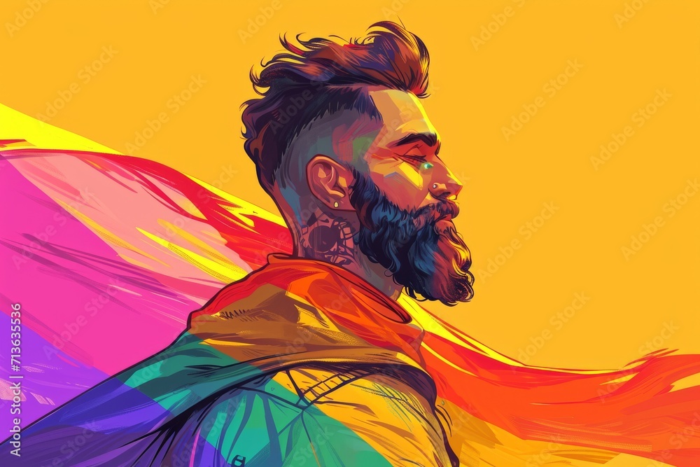 The celebration of queer identity within the LGBT community highlights the strength and courage inherent in being openly gay