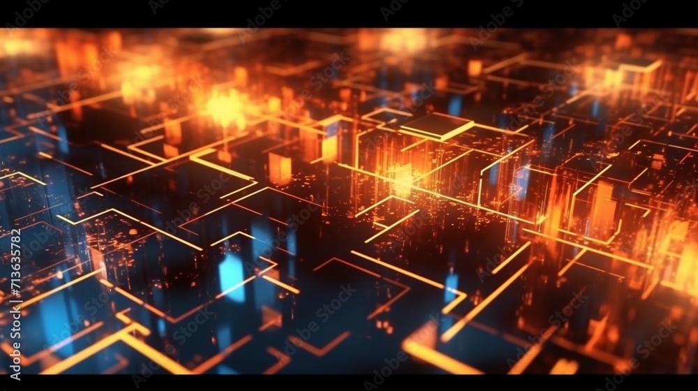 Abstract digital background Can be used for technology Ai Generative Abstract digital background Can be used for technology Ai Generative