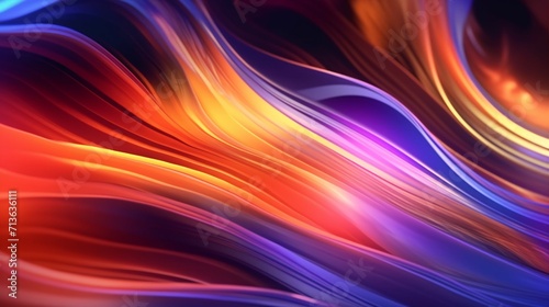 Abstract digital background featuring dynamic lines Ai Generative © Lucky