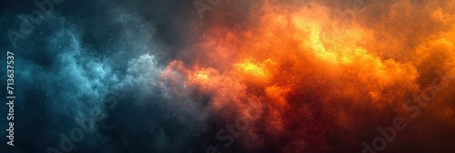 Teal Orange Black White Abstract Grunge Gradient, Background Image, Background For Banner, HD © ACE STEEL D