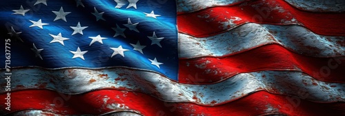 Top View Flag United States America, Background Image, Background For Banner, HD