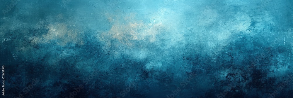 Turquoise Blue Grainy Gradient Background Poster, Background Image, Background For Banner, HD