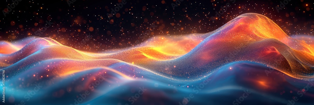 Vibrant Orange Teal White Psychedelic Grainy, Background Image, Background For Banner, HD